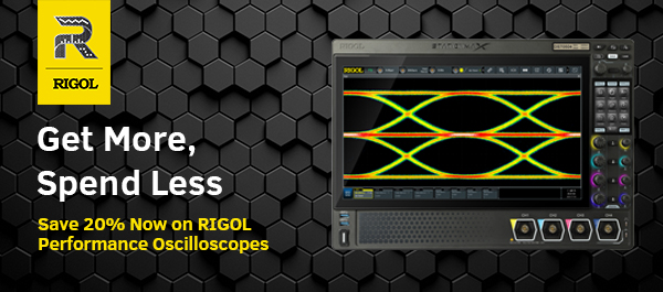 Get More, Spend Less - Save on RIGOL Performance Scopes